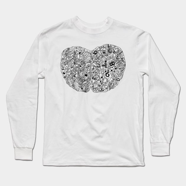 Brain Power Long Sleeve T-Shirt by AYar